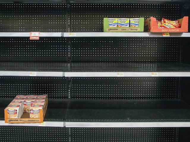 empty store  shelves