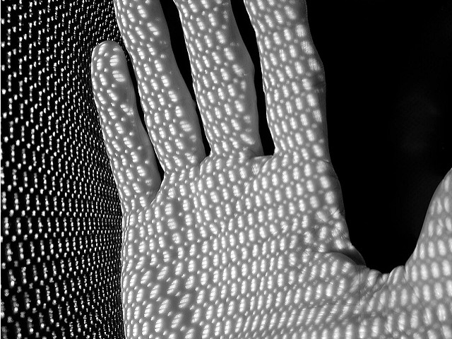 office chair shadow by Dean Hochman