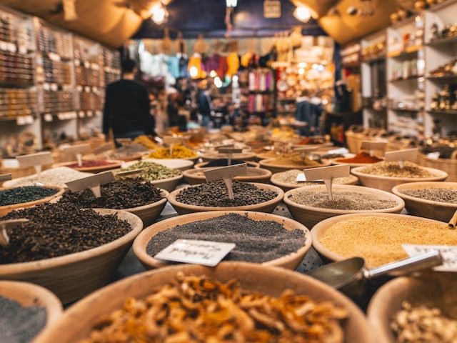 spice shop in Jerusalem