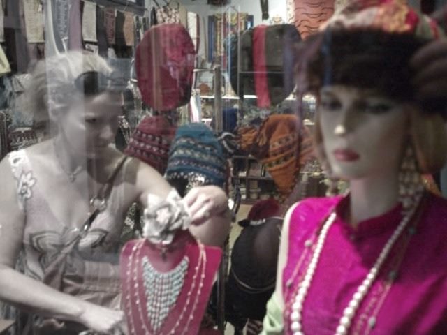 woman shopping