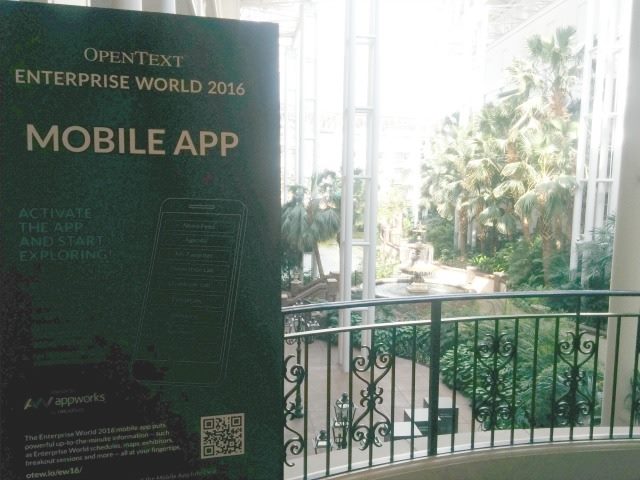 Gaylord Opryland Resort at OpenText Enterprise World 2016 in Nashville