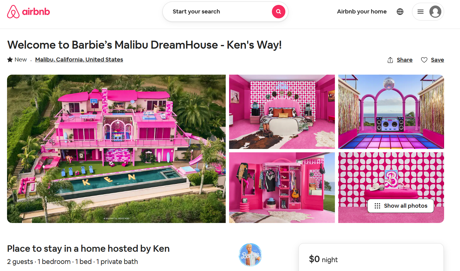 barbie dream house