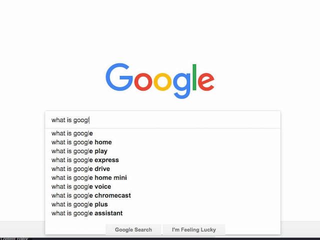 "what is google" Google search