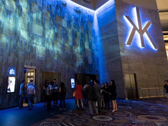 Hakkasan entrance Aaron Garcia