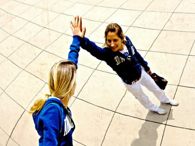 high-five