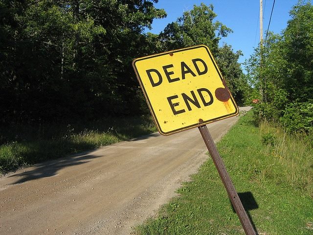 dead end