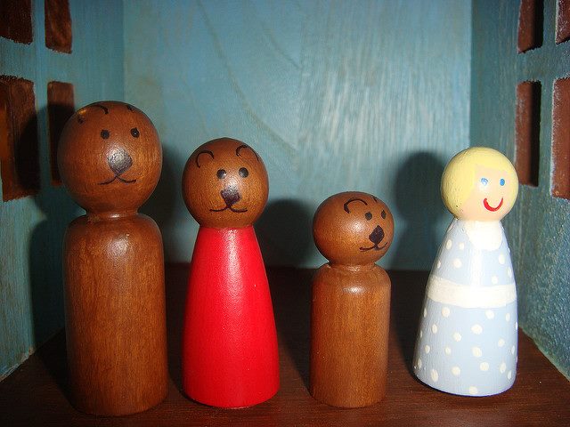 goldilocks and the three bears