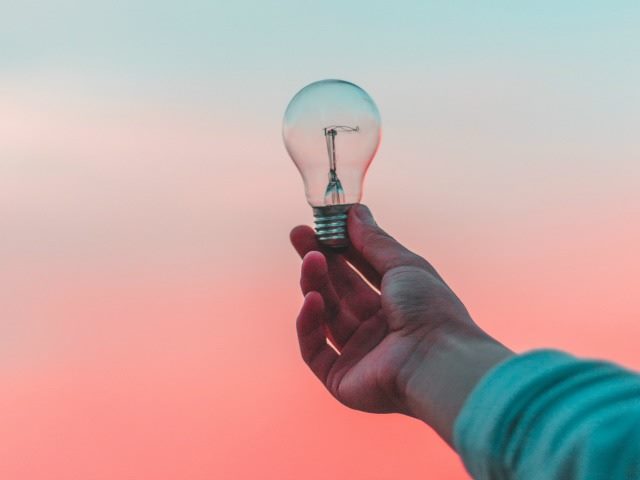lightbulb (bright idea?)