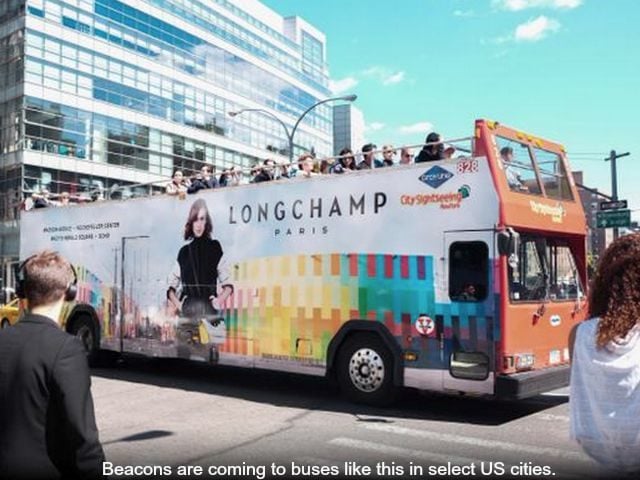 beacons on buses
