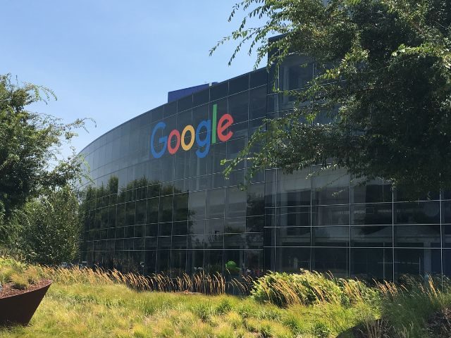 The Googleplex, Google headquarters in Mountain View, California 