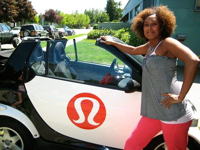 brand advocate, complete with car