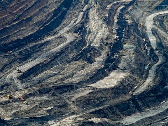 a mining site in Indonesia