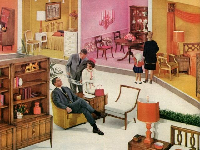 vintage furniture ad