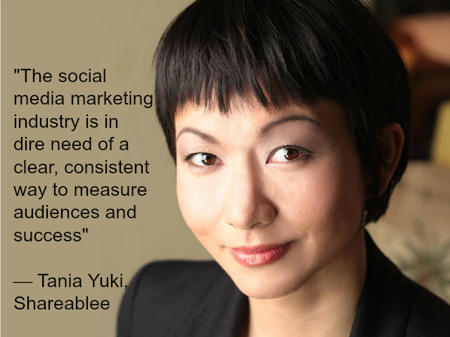 Shareablees Tania Yuki Social Media Marketing Needs Better Data