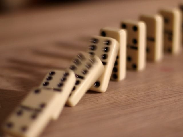 tumbling dominos