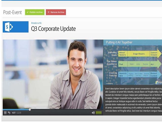 Ramp Introduces Native Video For SharePoint smwest
