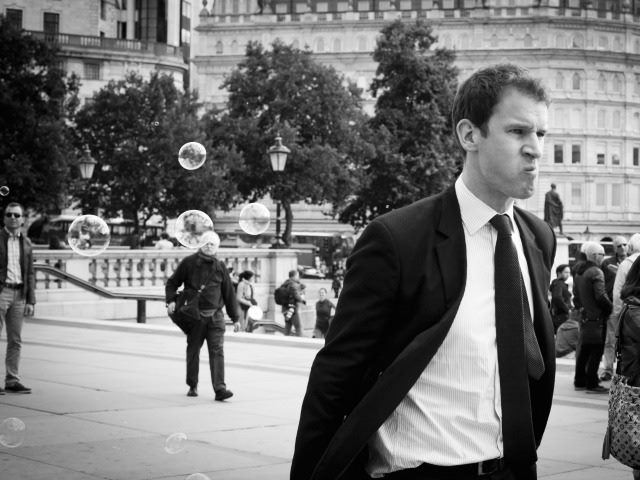 Bubbles and anger