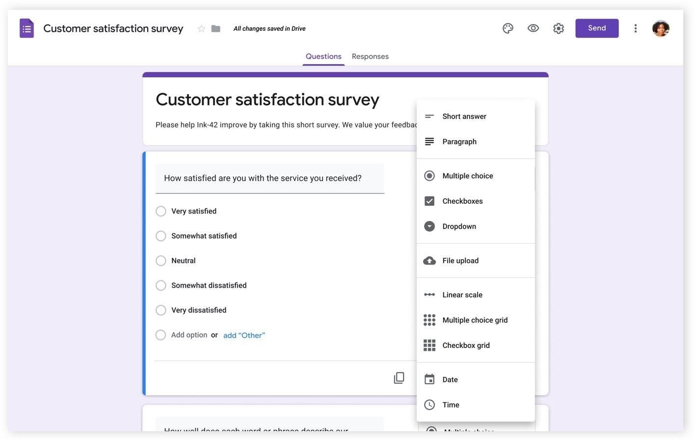 google forms