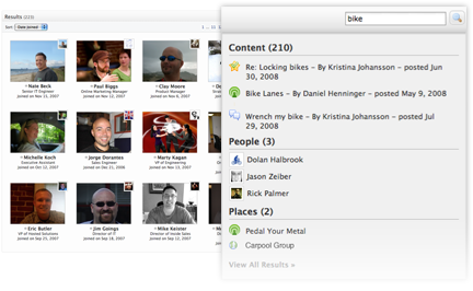 Clearspace 2.5 Search
