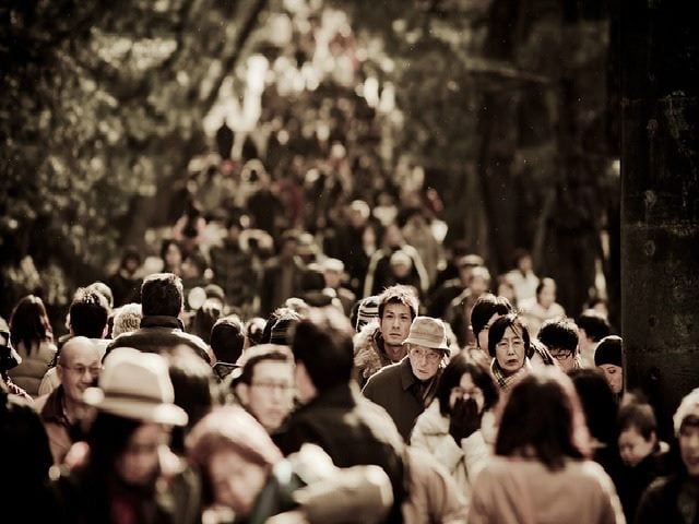 big crowd