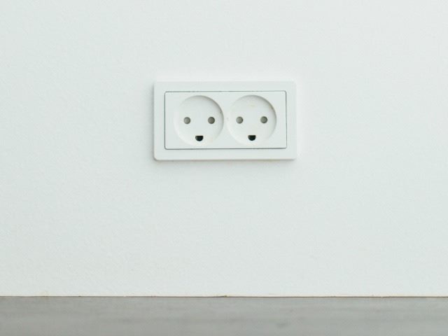 empty electric sockets