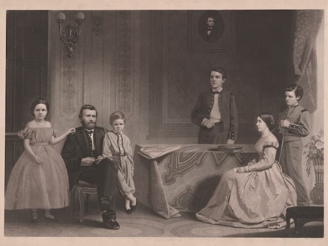 Ulysses S. Grant and Family portrait