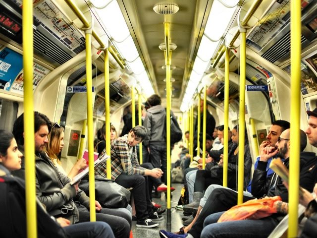 subway train