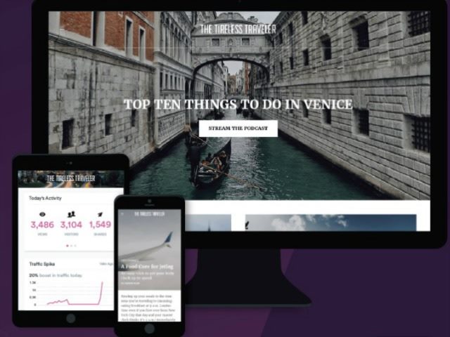 a glimpse at Verst blogging platform