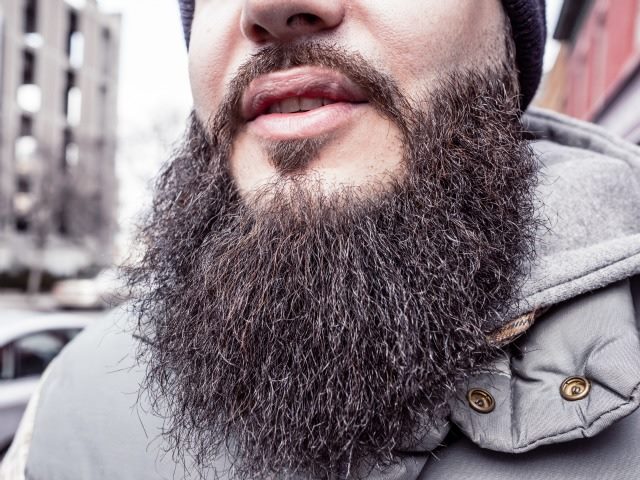 man with a beard