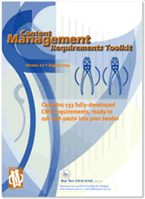 CMS Requirements Toolkit
