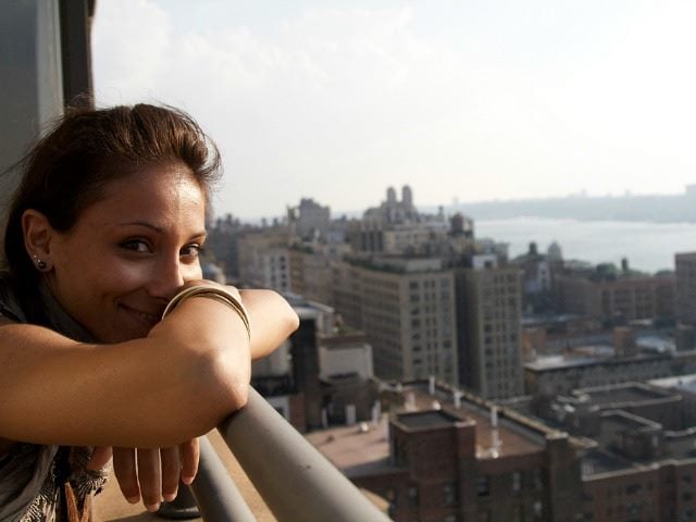 smiling woman