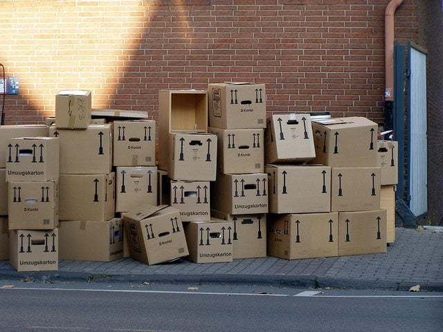 moving boxes
