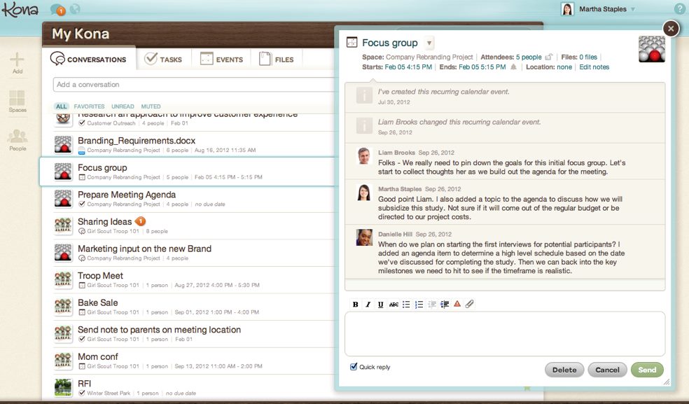 Social Business: Deltek Launches Kona Business Version