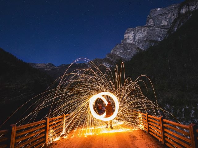light show