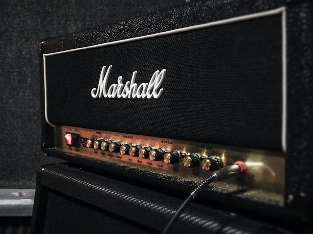 Marshall  stack amplifier