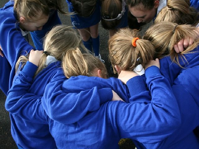 team huddle
