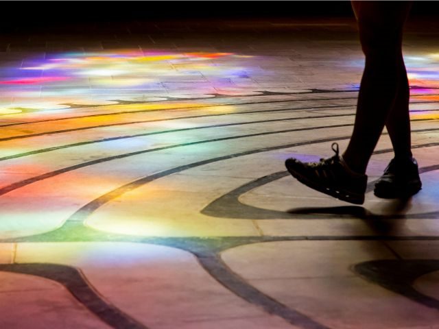 Walking the labyrinth