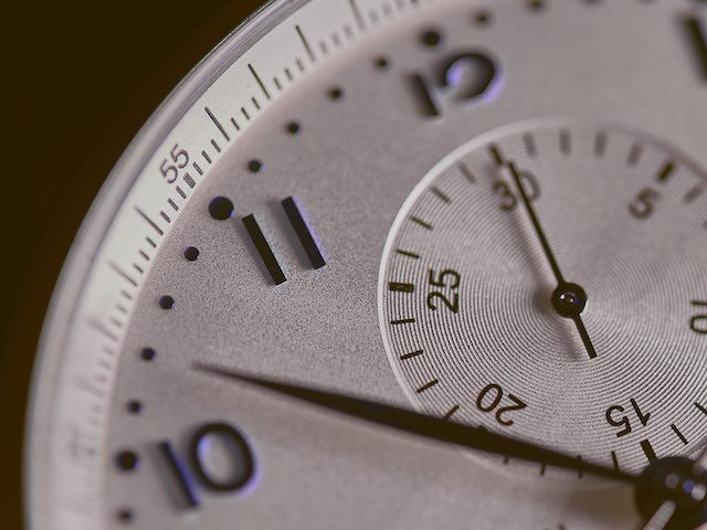 close up of a very precise watch
