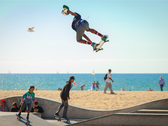 skateboarders