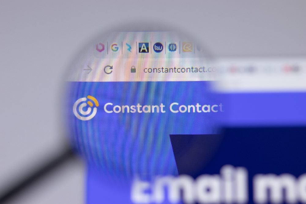 Screenshot of Constant Contact logo.