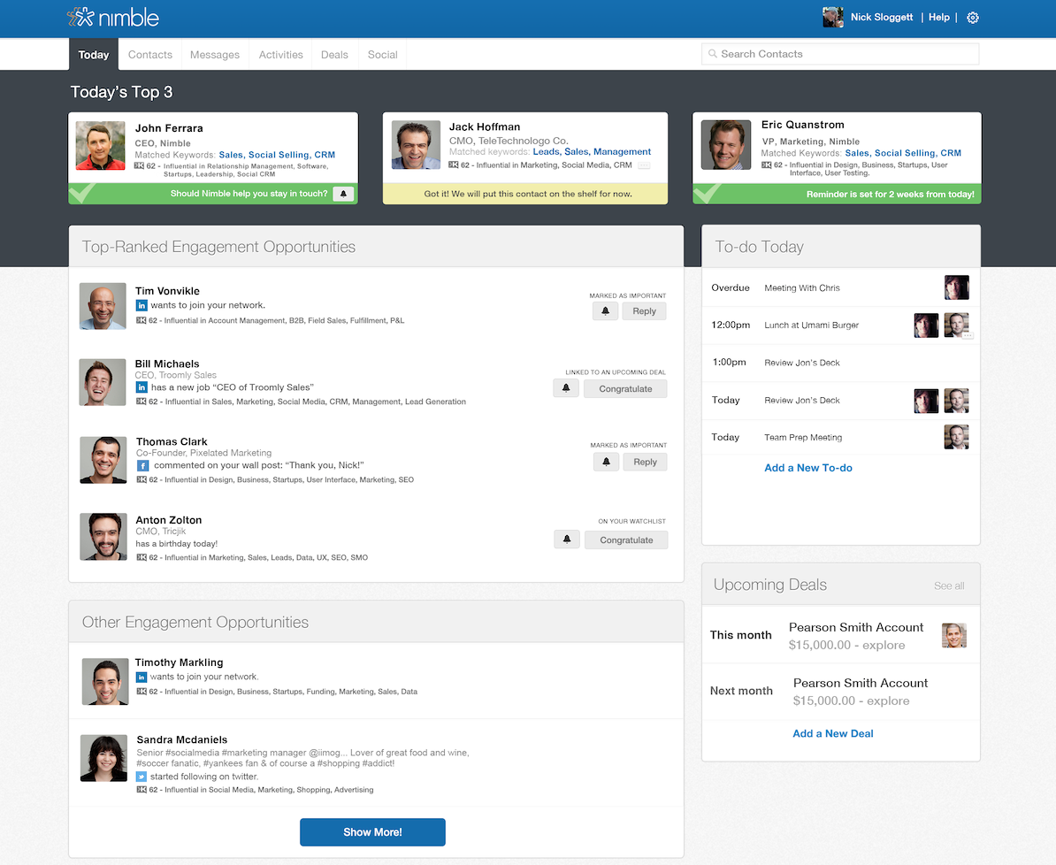 Nimble Launches v3.0: Pulls Out Important Signals, Enhanced Search