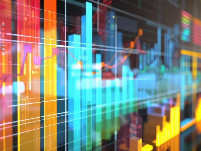 A visualization of synthetic marketing data 