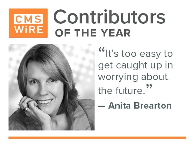 Aniita  Brearton: "It’s too easy to get caught up in worrying about the future"