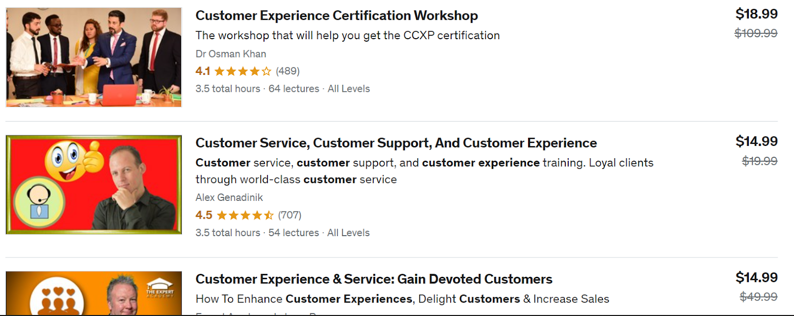 cx courses